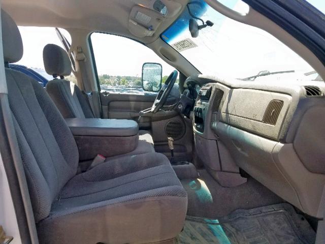 3D7KU28C14G234937 - 2004 DODGE RAM 2500 S Սպիտակ լուսանկար 5