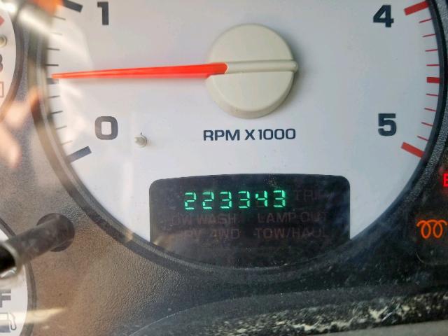 3D7KU28C14G234937 - 2004 DODGE RAM 2500 S Սպիտակ լուսանկար 8