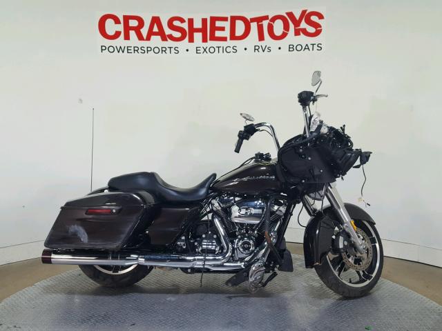 1HD1KHC15JB604570 - 2018 HARLEY-DAVIDSON FLTRX ROAD BROWN photo 1