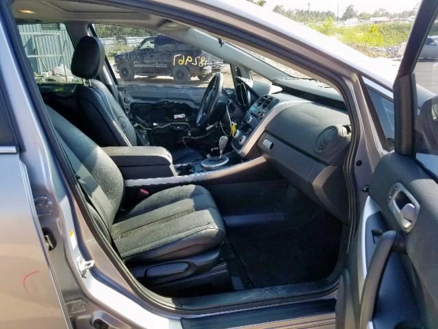 JM3ER293170120900 - 2007 MAZDA CX-7 SILVER photo 5