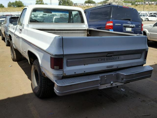 CKU146F480740 - 1976 CHEVROLET C10 WHITE photo 3