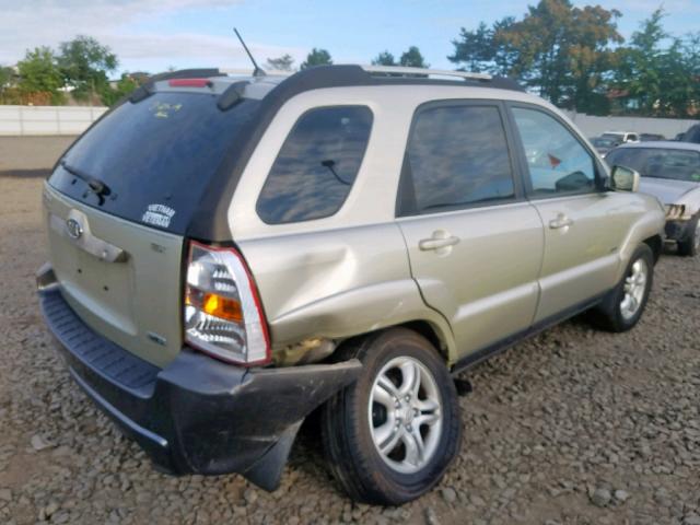 KNDJE723057058324 - 2005 KIA NEW SPORTA SILVER photo 4