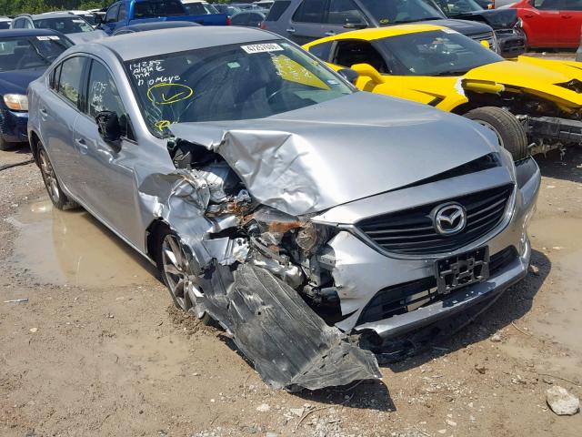 JM1GJ1U57G1408054 - 2016 MAZDA 6 SPORT SILVER photo 1