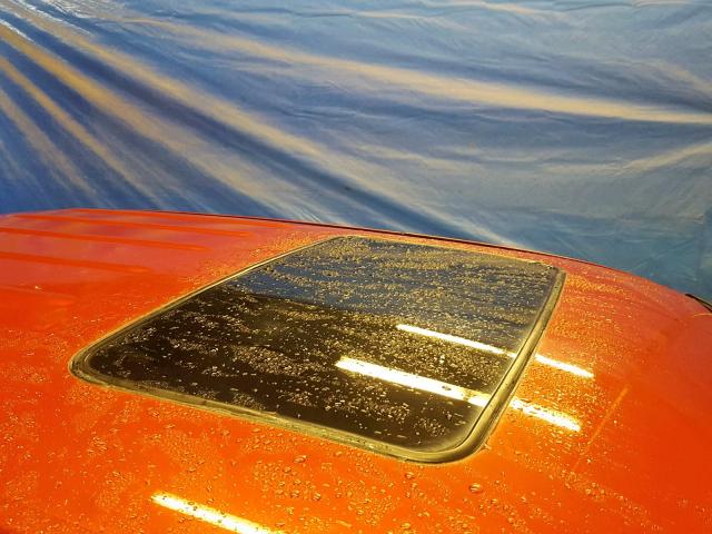 1D7HW58N88S637027 - 2008 DODGE DAKOTA QUA ORANGE photo 9