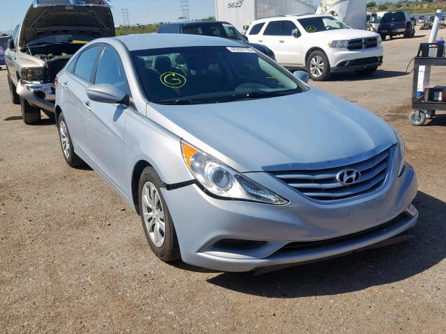 5NPEB4AC8CH354372 - 2012 HYUNDAI SONATA GLS BLUE photo 1