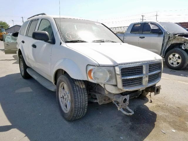 1D8HB38P49F712197 - 2009 DODGE DURANGO SE WHITE photo 1