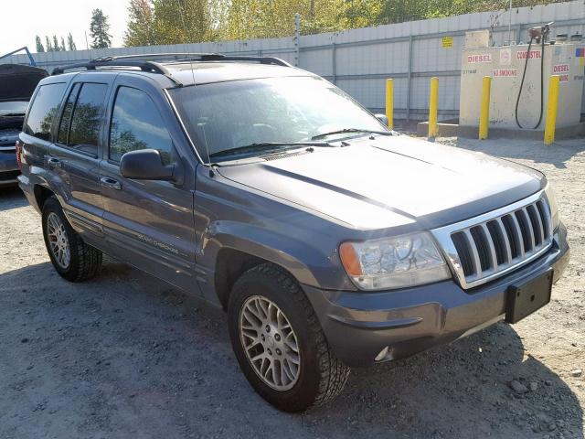 1J8GW58N74C107084 - 2004 JEEP GRAND CHER GRAY photo 1