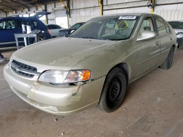 1N4DL01D2XC248713 - 1999 NISSAN ALTIMA XE GREEN photo 2