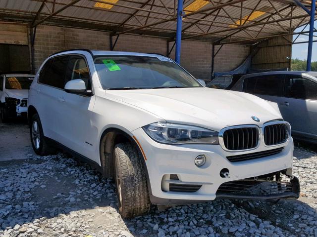 5UXKR2C53E0H33508 - 2014 BMW X5 SDRIVE3 WHITE photo 1