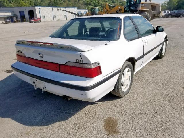 JHMBA424XLC013322 - 1990 HONDA PRELUDE SI WHITE photo 4