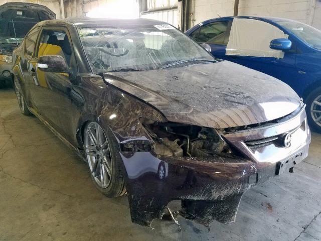 JTKJF5C71D3052047 - 2013 TOYOTA SCION TC იასამნისფერი ფოტო 1