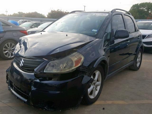 JS2YB413875100959 - 2007 SUZUKI SX4 BLACK photo 2