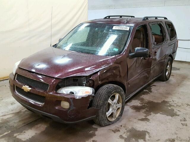 1GNDV33L26D164045 - 2006 CHEVROLET UPLANDER L 栗色 照片 2