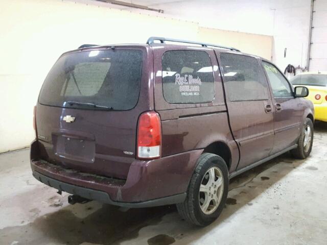 1GNDV33L26D164045 - 2006 CHEVROLET UPLANDER L 栗色 照片 4