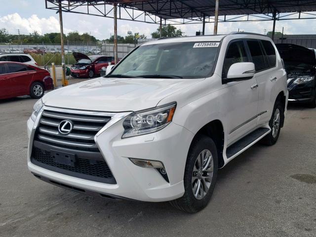 JTJJM7FX7H5173953 - 2017 LEXUS GX PREMIUM WHITE photo 2