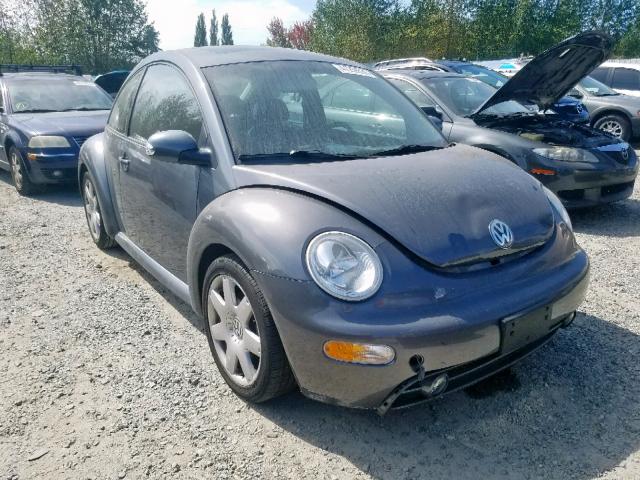 3VWDD21C43M438822 - 2003 VOLKSWAGEN NEW BEETLE ვერცხლისფერი ფოტო 1