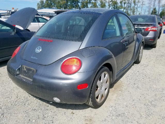 3VWDD21C43M438822 - 2003 VOLKSWAGEN NEW BEETLE ვერცხლისფერი ფოტო 4