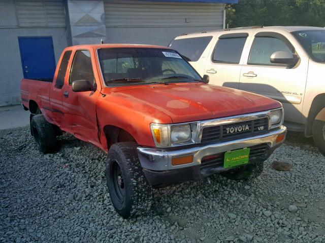 JT4VN13D5M5063289 - 1991 TOYOTA PICKUP 1/2 RED photo 1