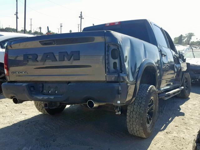 1C6RR6YT3JS160949 - 2018 RAM 1500 REBEL ნაცრისფერი ფოტო 4