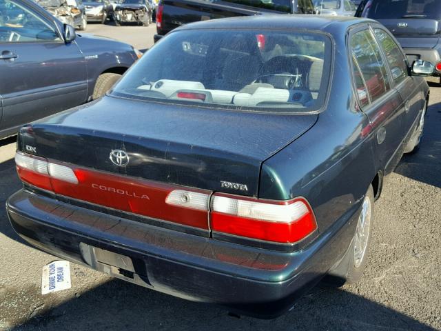 1NXBB02E9VZ568786 - 1997 TOYOTA COROLLA DX GREEN photo 4