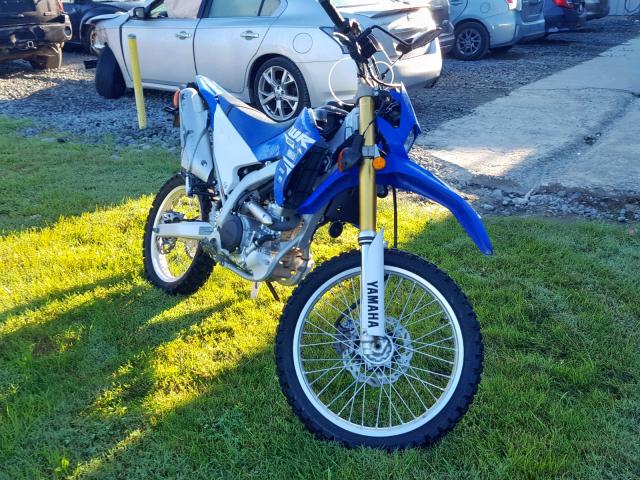 JYADG21E9JA011038 - 2018 YAMAHA WR250 R BLUE photo 1