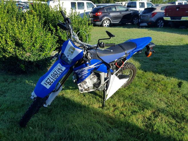 JYADG21E9JA011038 - 2018 YAMAHA WR250 R BLUE photo 2