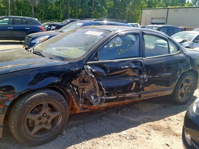 1G2WP52K5XF241095 - 1999 PONTIAC GRAND PRIX BLACK photo 9