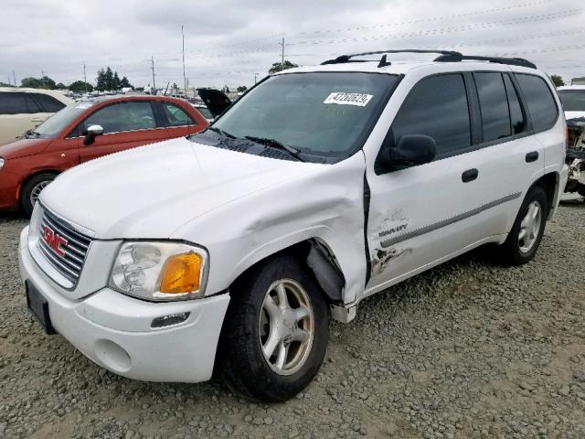 1GKDT13SX62284024 - 2006 GMC ENVOY WHITE photo 2