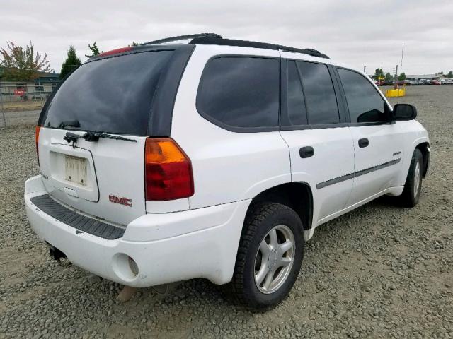 1GKDT13SX62284024 - 2006 GMC ENVOY WHITE photo 4