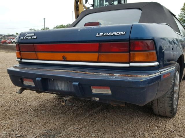 1C3EU4537SF607120 - 1995 CHRYSLER LEBARON GT GREEN photo 9