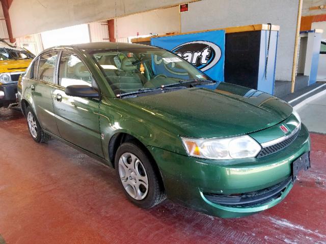 1G8AJ52F74Z147573 - 2004 SATURN ION 2 GREEN photo 1