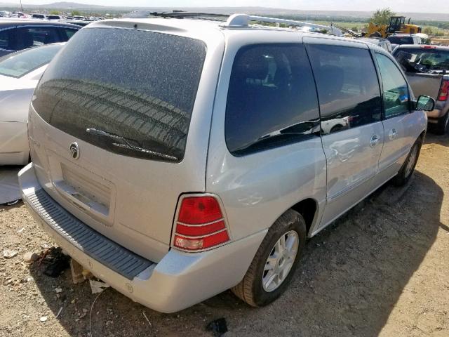 2MRDA22297BJ01049 - 2007 MERCURY MONTEREY L GRAY photo 4