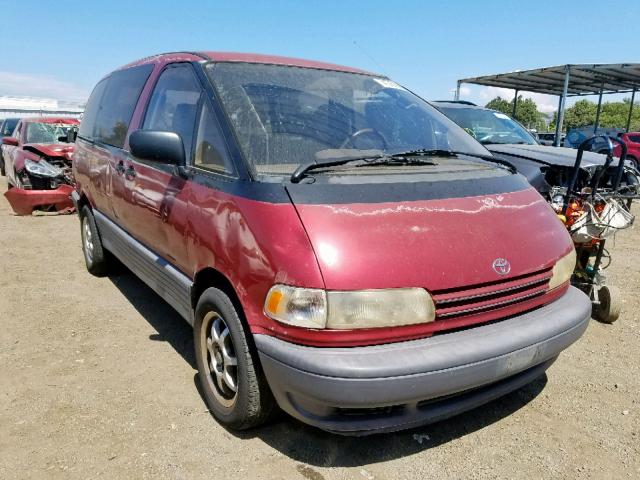 JT3AC14R7S1196806 - 1995 TOYOTA PREVIA LE RED photo 1