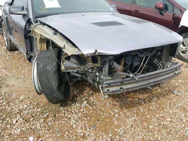 1ZVHT89S875249315 - 2007 FORD MUSTANG SH GRAY photo 9