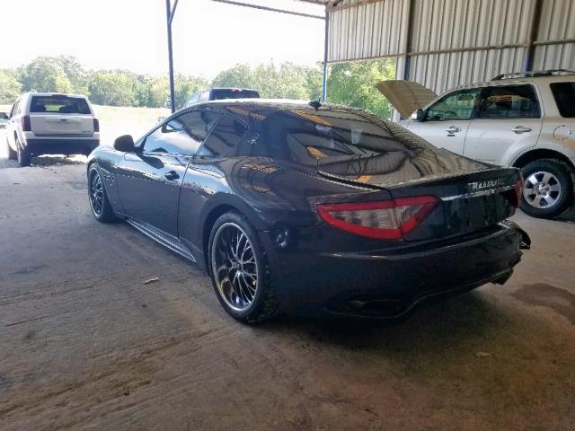 ZAM45KLA2B0058256 - 2011 MASERATI GRANTURISM BLACK photo 3