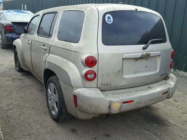 3GNCA13B29S524180 - 2009 CHEVROLET HHR LS Marrón foto 3