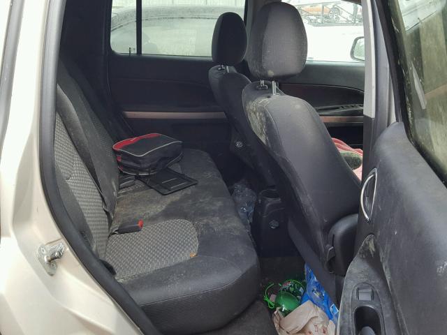 3GNCA13B29S524180 - 2009 CHEVROLET HHR LS Marrón foto 6