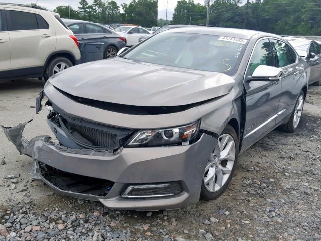 2G1105S36K9136255 - 2019 CHEVROLET IMPALA PRE GRAY photo 2