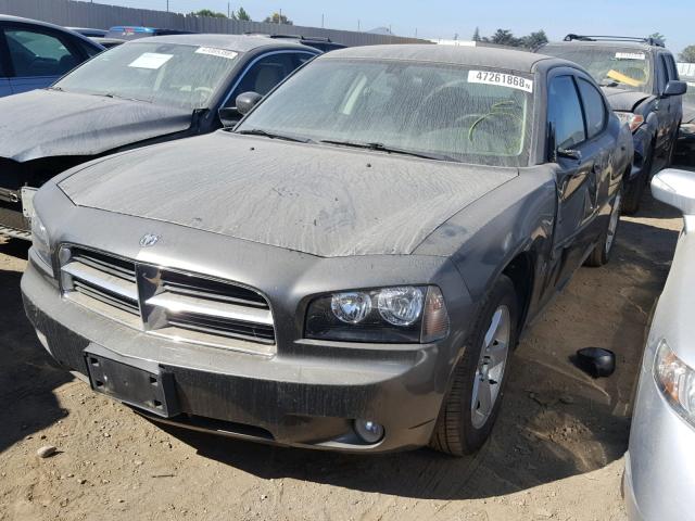 2B3CA3CV5AH226195 - 2010 DODGE CHARGER SX GRAY photo 2