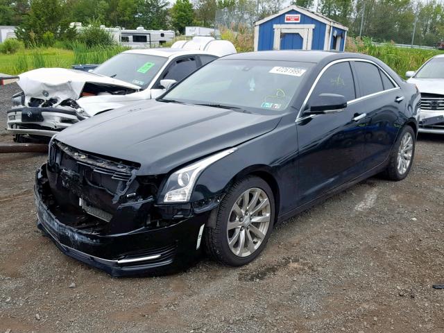 1G6AB5RX3H0110244 - 2017 CADILLAC ATS LUXURY BLACK photo 2