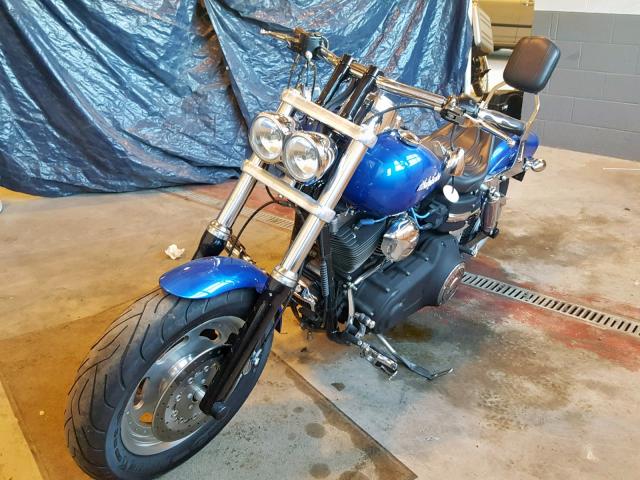 1HD1GY4149K327857 - 2009 HARLEY-DAVIDSON FXDF BLUE photo 2