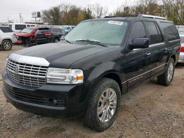 5LMJJ3H5XBEJ01399 - 2011 LINCOLN NAVIGATOR BLACK photo 2