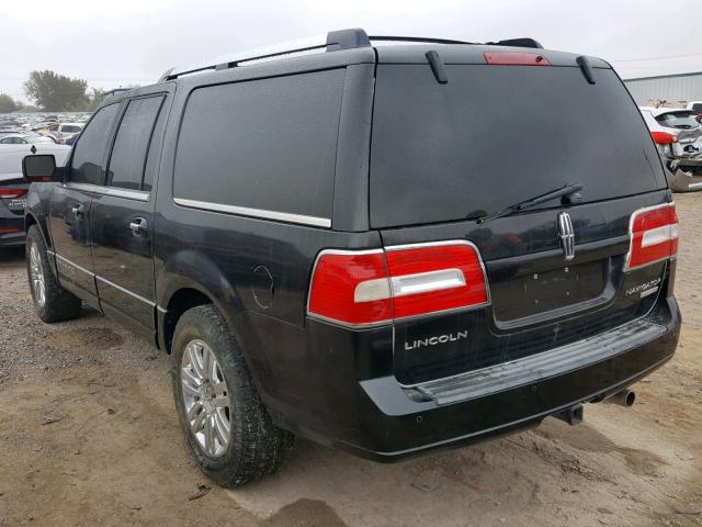 5LMJJ3H5XBEJ01399 - 2011 LINCOLN NAVIGATOR BLACK photo 3