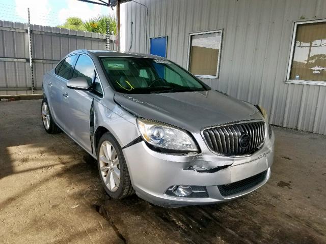 1G4PR5SK8E4237542 - 2014 BUICK VERANO CON SILVER photo 1