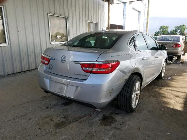 1G4PR5SK8E4237542 - 2014 BUICK VERANO CON SILVER photo 4