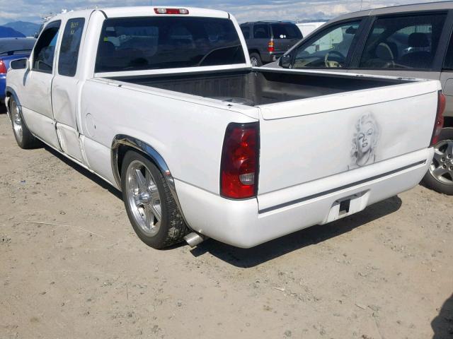 1GCEC19V26Z200304 - 2006 CHEVROLET SILVERADO WHITE photo 3