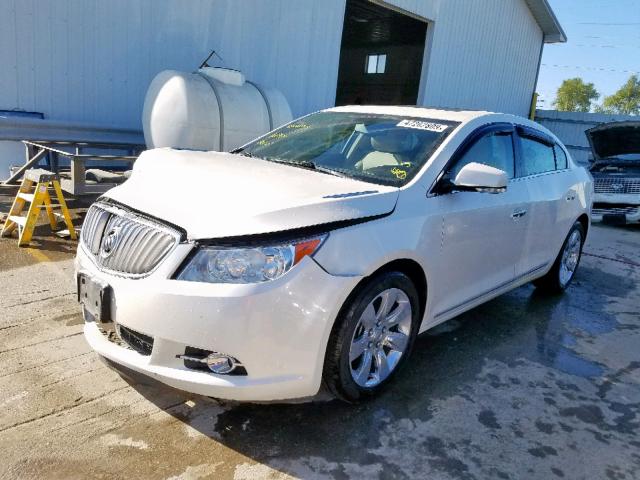 1G4GC5ED1BF311608 - 2011 BUICK LACROSSE C WHITE photo 2