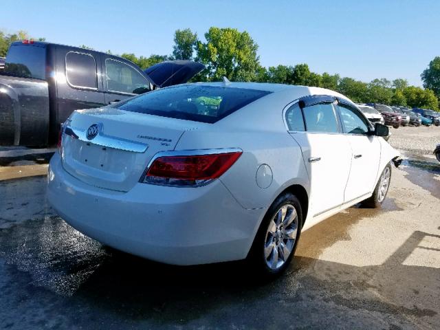 1G4GC5ED1BF311608 - 2011 BUICK LACROSSE C WHITE photo 4