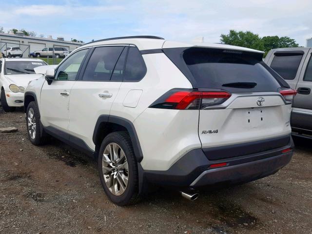 JTMN1RFV6KD511525 - 2019 TOYOTA RAV4 LIMIT WHITE photo 3