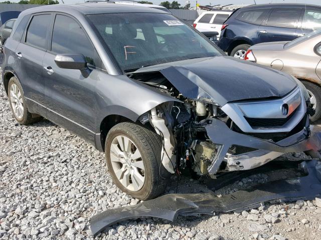 5J8TB1H24BA004683 - 2011 ACURA RDX GRAY photo 9